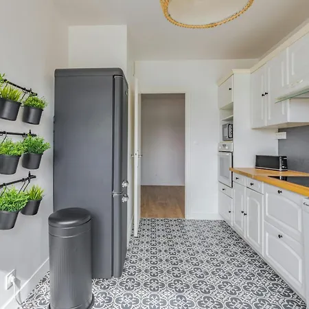 Apartment Luminous Vue Seine- Paris 15min