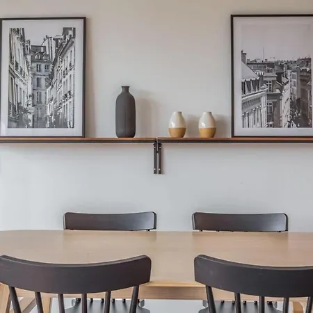 Apartment Luminous Vue Seine- Paris 15min